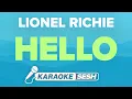 Lionel Richie - Hello (Karaoke)