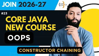 Constructor Chaining in Java Explained this Rules OOPs in Hindi CodeHunt