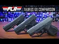Taurus GX Shootout GX2 vs GX4 vs GX4 Carry Comparison