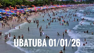 Praia Grande de Ubatuba is booming in Brazil 4K