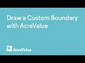 Draw a Custom Land Boundary with AcreValue