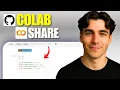 How To Share Google Colab Notebook On GitHub Tutorial 2026