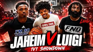 NEW JERSEY PUTS HIS NAME ON THE LINE IN THE TRENCHES Jaheim v Luigi