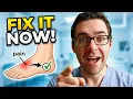 TOP of the FOOT PAIN Do These Exercises Massage Stretches Immediately