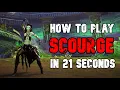 How to play SCOURGE in 21 seconds - Guild Wars 2