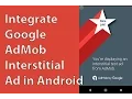 How to Integrate Google AdMob Interstitial Ad in Android App using android studio