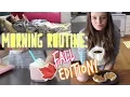 Morning routine Fall edition DIY starbucks cotton candy frap