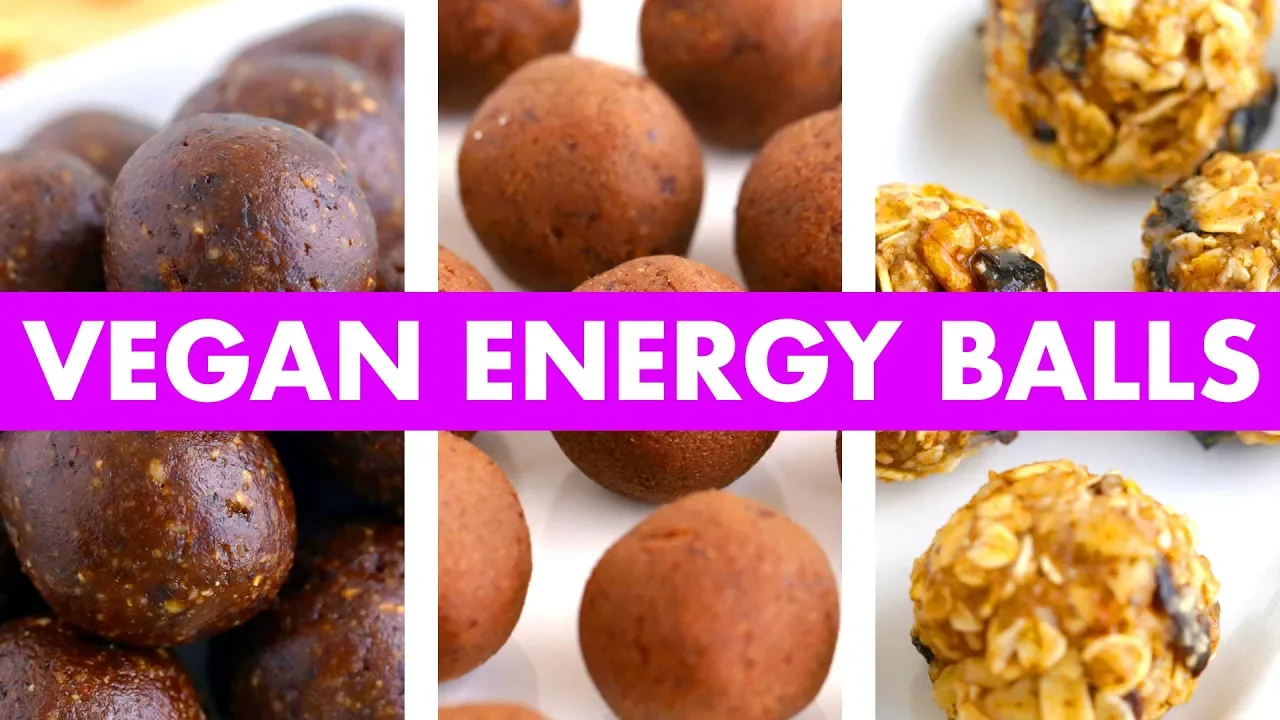 3 Easy Vegan Energy Balls Recipes! - Mind Over Munch