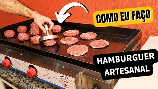DELIVERY DE HAMBÚRGUER I COMO FAZER HAMBÚRGUER CASEIRO I  HAMBÚRGUER ARTESANAL I  HAMBÚRGUER GOURMET