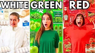 Eating Only ONE Color of Food for 24 Hours