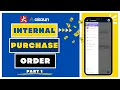 Internal Purchase Order Applet Part 1