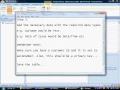 How to link database with Visual Studio 2008 Part 1