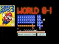 Mario 3 World 8-1 WITH ALL SECRETS