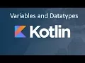 Kotlin Tutorial How to declare variables and datatype in Kotlin