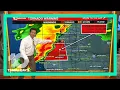 Showers and storms move along Pasco County coast tornado warning briefly issued allowed to expire