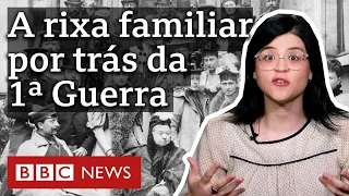 A disputa entre primos que desencadeou a Primeira Guerra Mundial