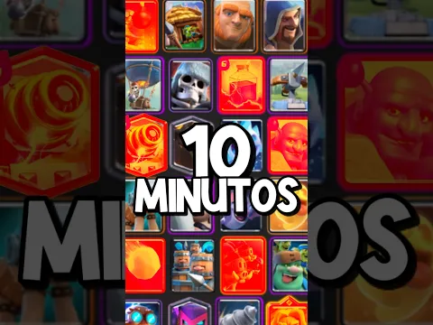 TENGO 10 MINUTOS PARA ELIMINAR 10 CARTAS 💀 DE #clashroyale