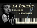 Download Lagu La Boheme  - Charles Aznavour Piano Synthesia Tutorial