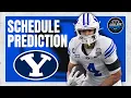 BYU Cougars 2026 SCHEDULE PREDICTIONS