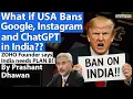 IF USA BANS GOOGLE AND INSTAGRAM IN INDIA?? Zoho Founder replies to viral post | By Prashant Dhawan