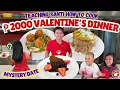 2 000 VALENTINE S DINNER Team Chef RV