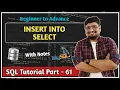 INSERT INTO SELECT IN SQL How to Copy data from one table insert in another SQL Tutorials - 61