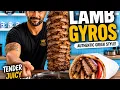 HOW TO MAKE LAMB YIROS therealgreekchef