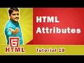 HTML Attributes Tutorial HTML align Attribute How to write Attributes in HTML - HTML Tutorial 18