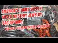 America s Thrift Supply Mixed Jewelry Mystery Bag Opening 14K Gold Sterling DIY More