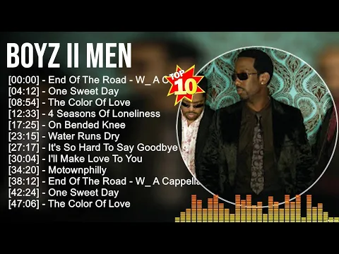 Download MP3 Boyz II Men Greatest Hits Full Album ▶️ Full Album ▶️ Top 10 Hits of All Time