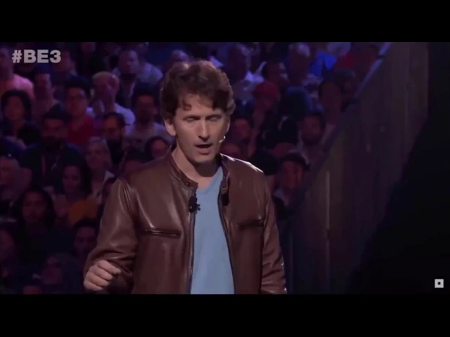 Guy screaming "TODD HOWARD" at Bethesda's E3 showcase