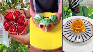 Download Farm Fresh Ninja Fruit Cutting - Oddly Satisfying Fruit carving by satisfying moments* MP3