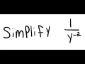 Exponents Simplify -2