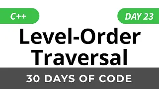 Day 23 BST Level-Order Traversal - 30 Days of Code HackerRank Solutions
