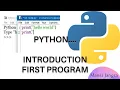 L1 1 Introduction using print command in python First program For Beginners Python 3