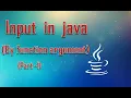 Input in java By Function Argument Part 1