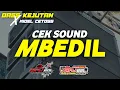 Download Lagu BASS KEJUTAN !! DJ CEK SOUND TERBARU 2025 FULL BASS MBEDIL | JINGLE JUNIOR FANDERAS AUDIO