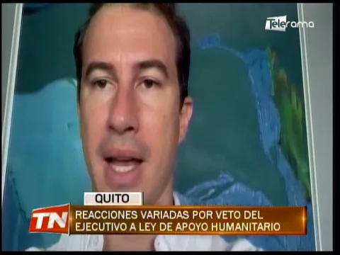 Reacciones variadas por veto del ejecutivo a ley de apoyo humanitario