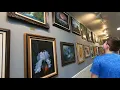 Original Bob Ross Paintings And His Grave