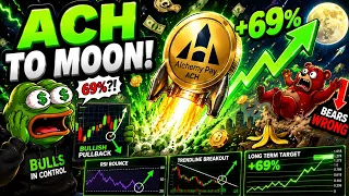 ACH Ready To EXPLODE Alchemy Pay 69 Rally Setup Short-Term Trade