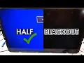 TV Half Black Screen Try this Fix
