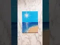 Sparkling Reflections Easy painting idea for beginners