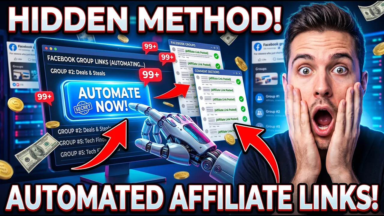 Facebook Group Affiliate Automation (Full Guide): Mavely, Amazon & More | Links in Comments: video thumbnail