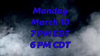 Monday March 10 10 30 PM EDT 7 30 PM CDT Chasing Nightmares