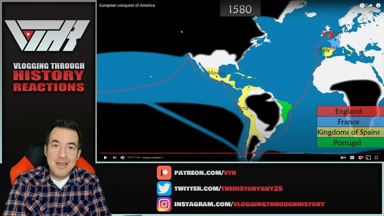 European Conquest of America by Geo History - A Historian Reacts