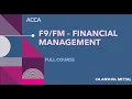 ACCA - 15 Financial management
