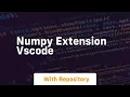 numpy extension vscode