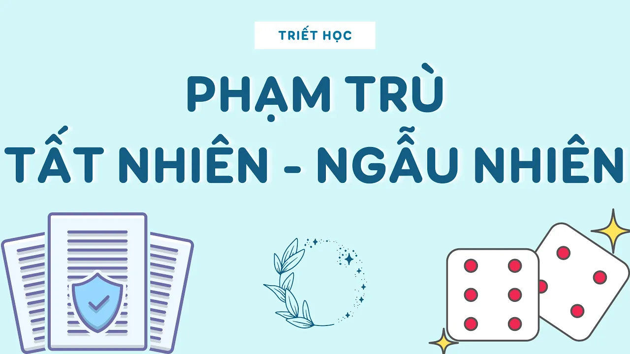 Outline Video Phạm Trù Tất Nhiên Và Ngẫu Nhiên - Triết Học Mác-Lê Nin | Có Ví Dụ
