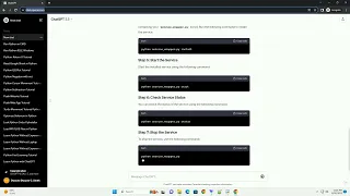 how to run python script as a service windows