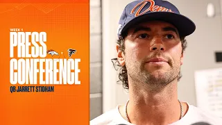 QB Jarrett Stidham on Broncos opening TD drive vs Falcons It was smooth